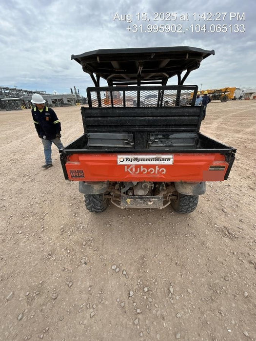 2022 Kubota RTV-X1140W-H Plastic Canopy, Windshield Acrylic Clear, LED Strobe Light, Wire Harness Kit, Back up Alarm