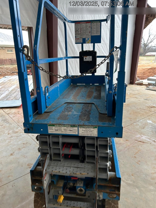 2019 Genie GS-1930 Fixed Rails with Chain Entry