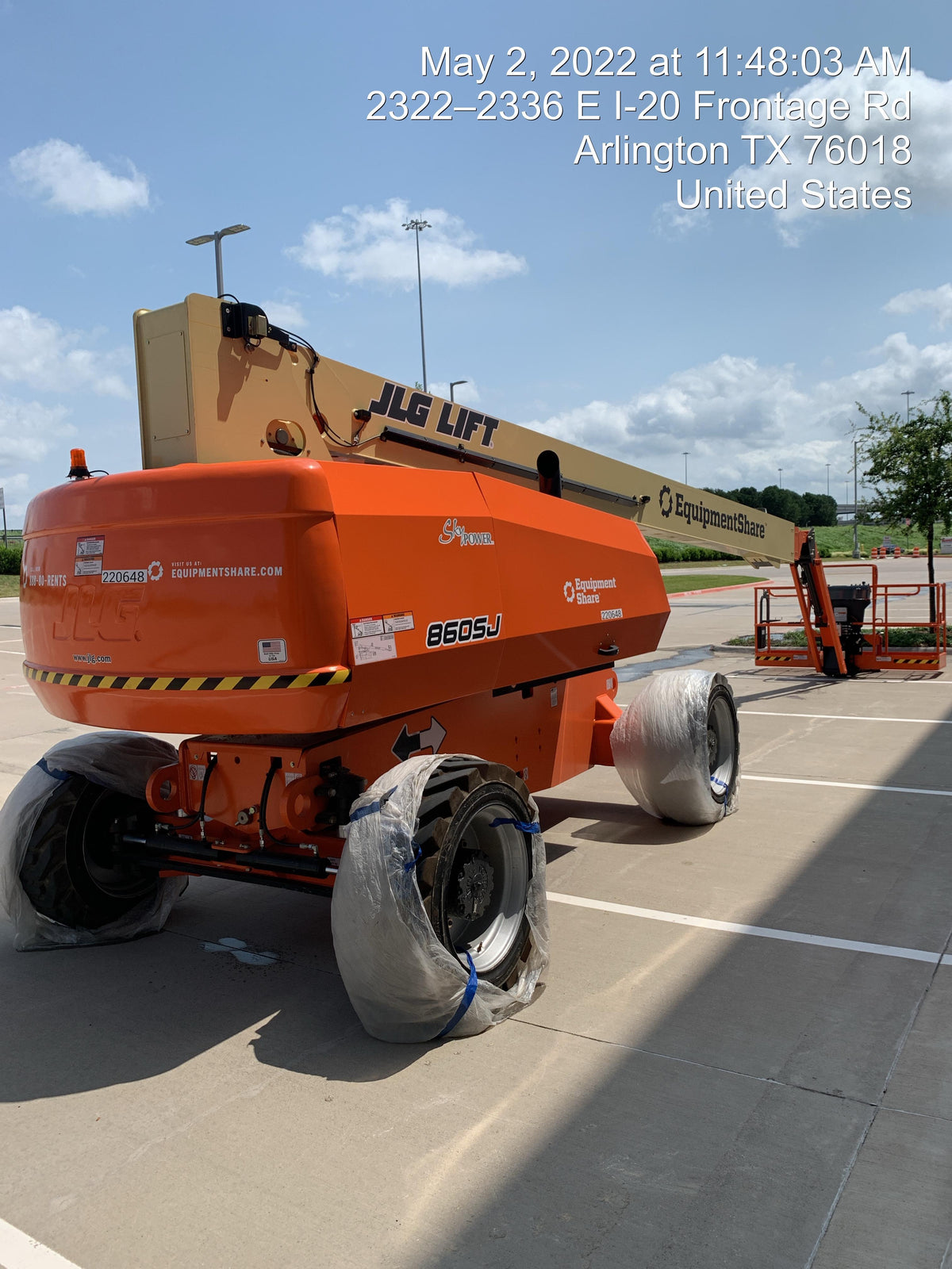 2022 JLG 860SJ