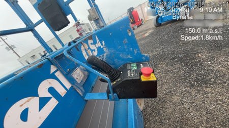 2019 Genie GS-4047 Folding rails with half height swing gate