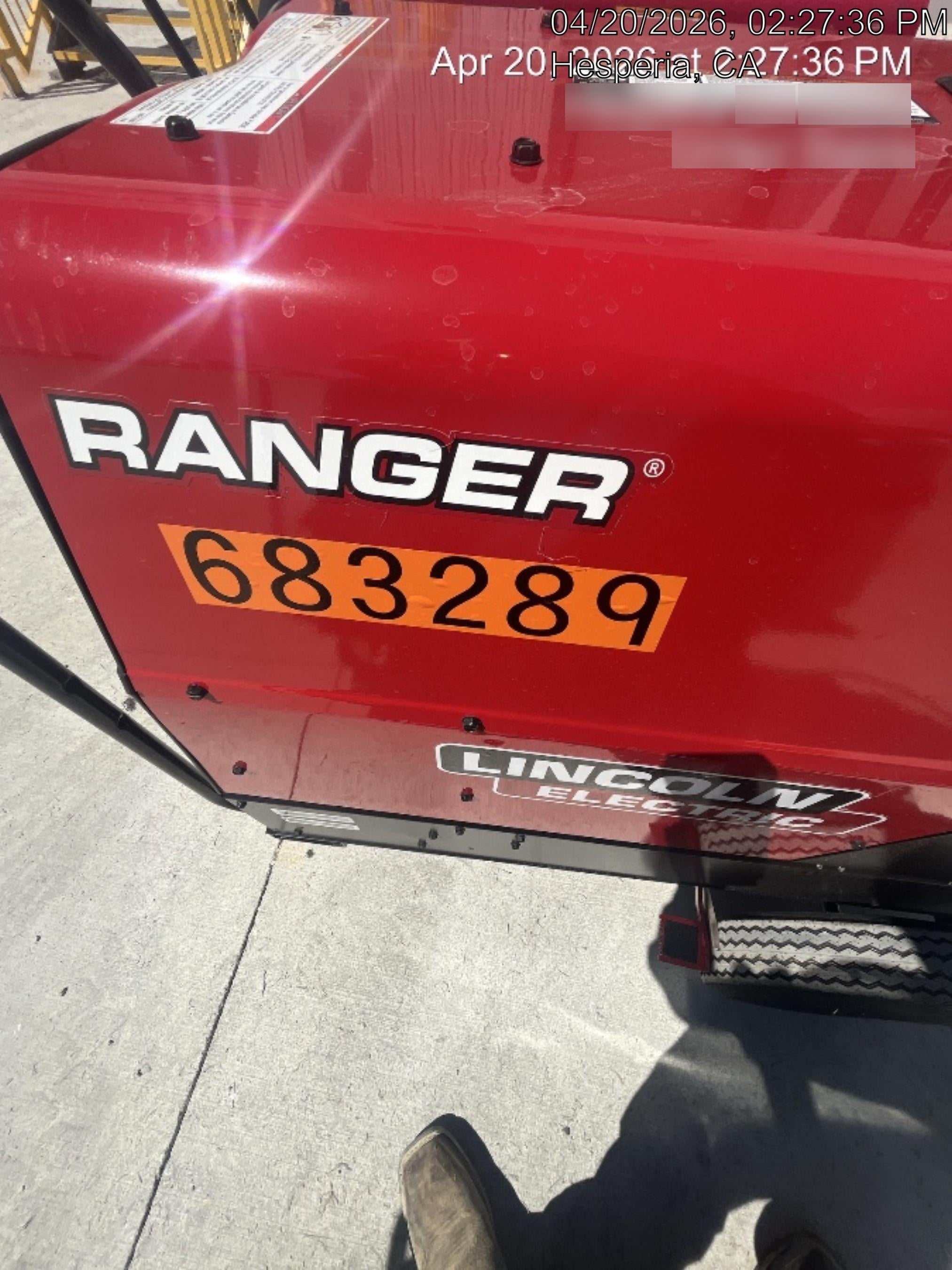 2026 LINCOLN ELECTRIC Ranger 305 LPG