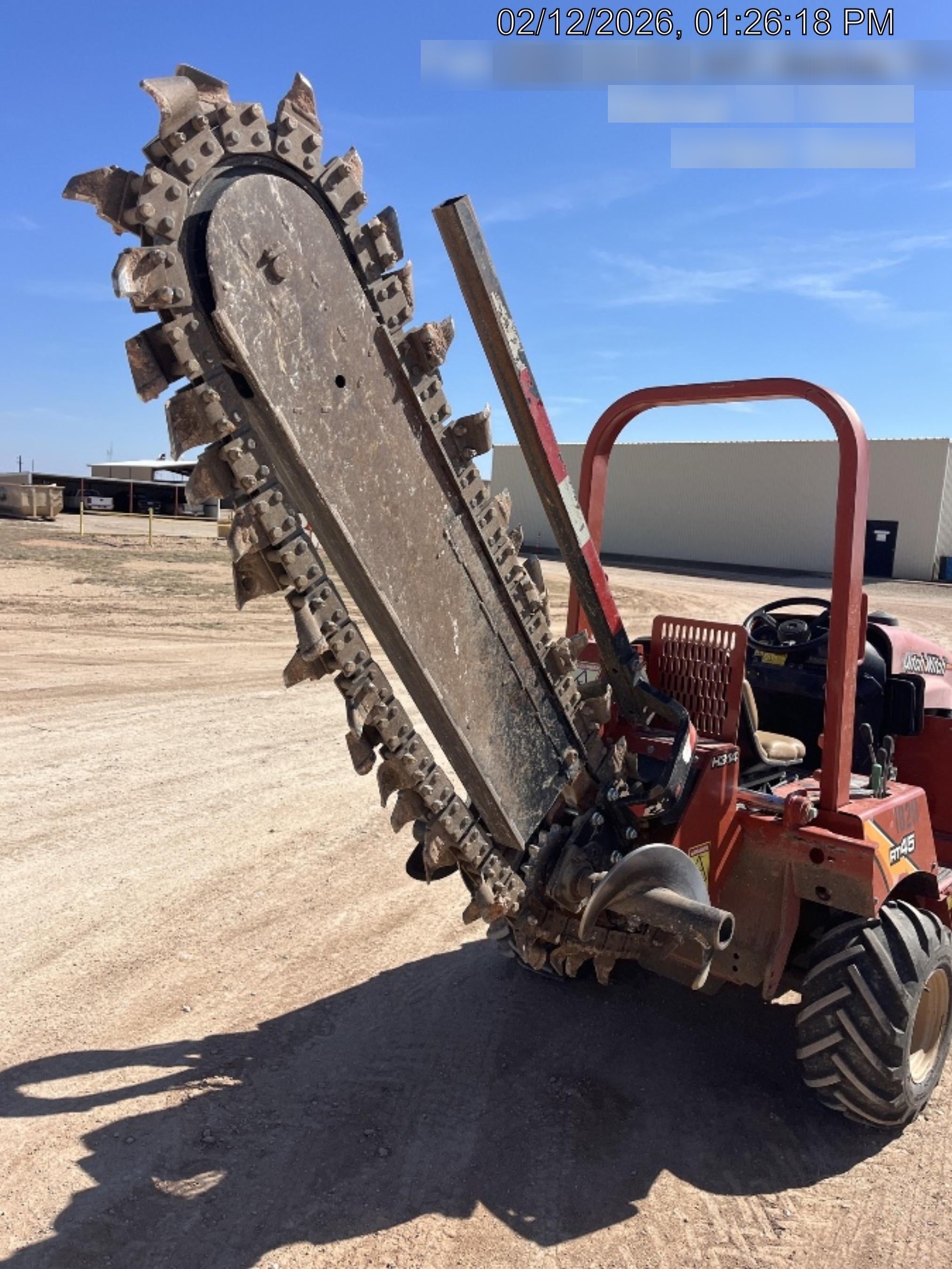 2017 DITCH WITCH RT45A
