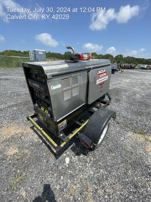 2024 Lincoln Electric LE400 Kubota V1505, Trlr, Cable Rack, Light Kit, ES Decals, T3