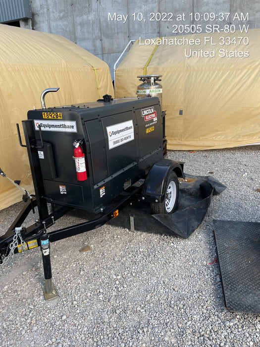 2021 Lincoln Electric Dual Maverick 200/200X Ready Pak 3, Includes Trailer, Cable Rack, Fender Light Kit