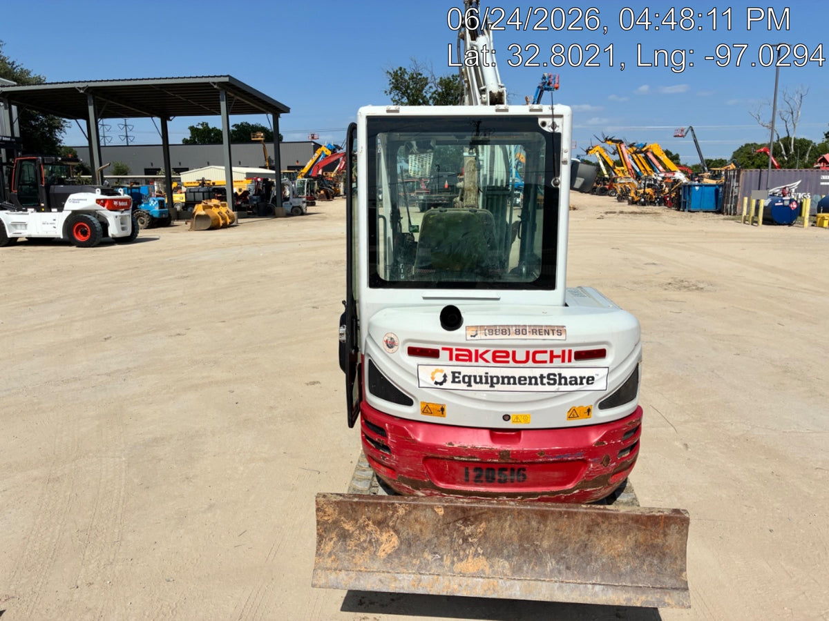 2020 TAKEUCHI TB-235-2CR