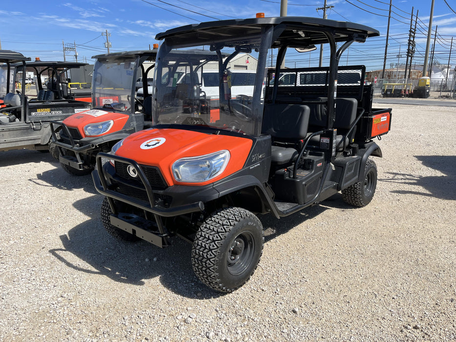 2022 Kubota RTV-X1140W-H Plastic Canopy, Windshield Acrylic Clear, LED Strobe Light, Wire Harness Kit, Back up Alarm
