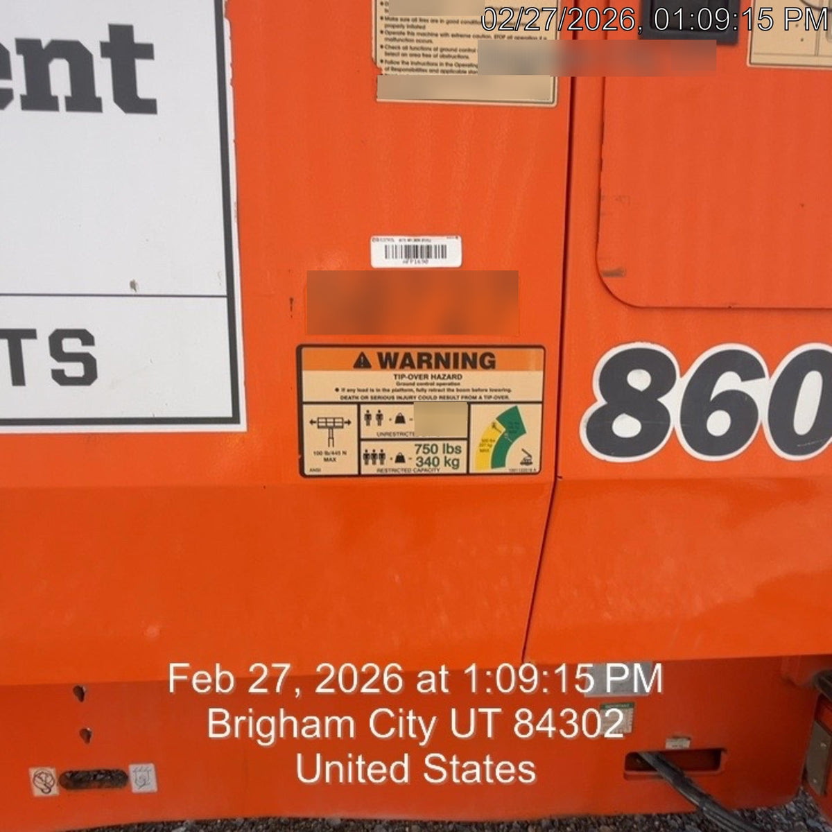 2020 JLG 860SJ