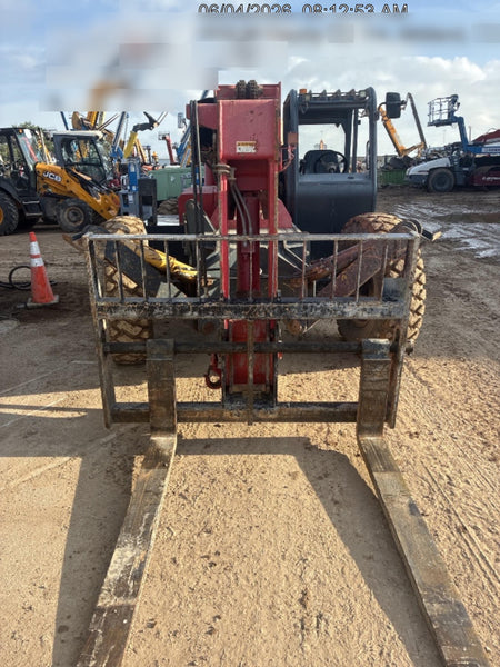 2018 Manitou 12042 Manitou MTA 12042 w/Open ROPS, Work Lights/Strobe, Aux Hyd, Solid Tires, Lift Hook, 66" Carriage, 72" Forks, Outriggers