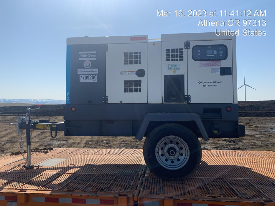 2022 ATLAS COPCO QAS 70