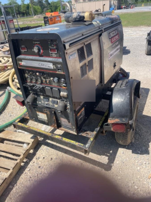 2019 Lincoln Electric Vantage 322 Welder Ready-Pak 3, Two wheel trailer, Fender and Light kit, Cable Rack
