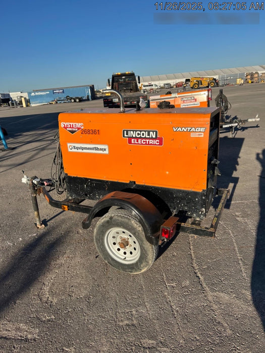 2022 Lincoln Electric LE400 Kubota V1505, Trlr, Cable Rack, Light Kit, ES Decals, T3