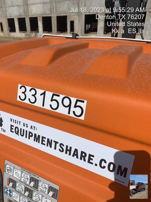 2023 Generac MLT2 Diesel, Flex Switch 120V Input, Powerzone Controller, (4) 320W LED Lights, 4kW Generator, 39.9 Gal Fuel Tank, 2" Ball, T3