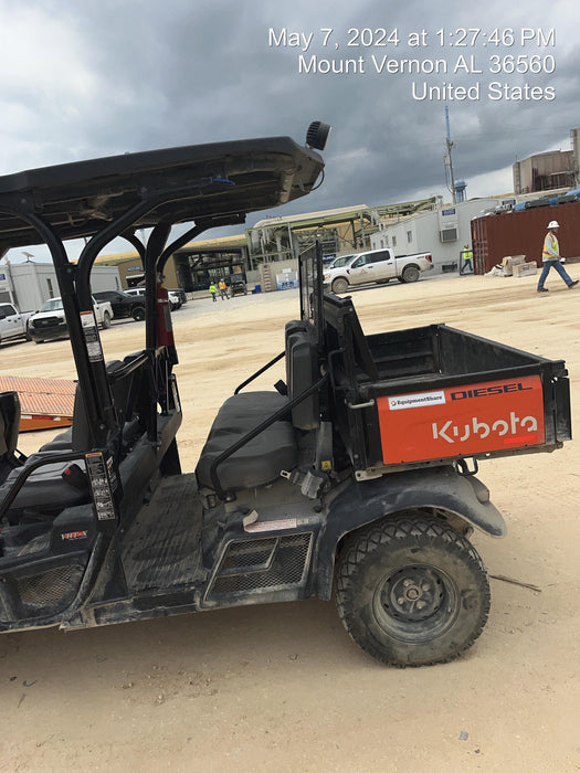 2023 Kubota RTV-X1140W-H 4WD, LED Strobe, Windshield Acrylic Clear, Plastic Canopy, Wire Harness Kit, Backup Alarm