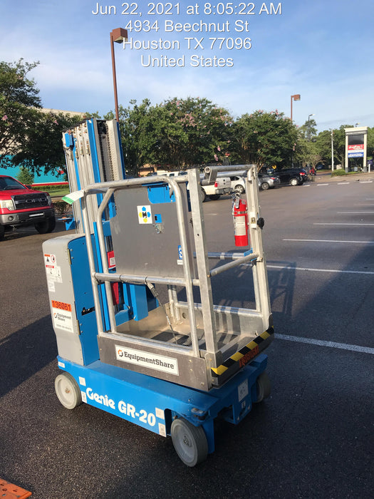 2021 GENIE GR-20