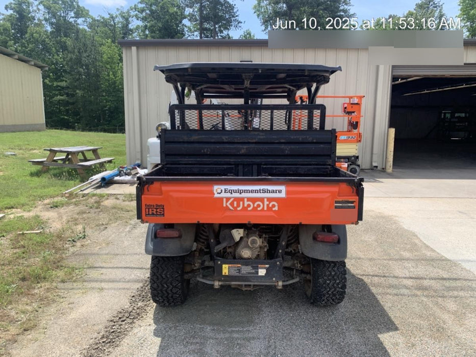 2021 Kubota RTV-X1140W-H Plastic Canopy, Windshield Acrylic Clear, LED Strobe Light, Wire Harness Kit, Back up Alarm