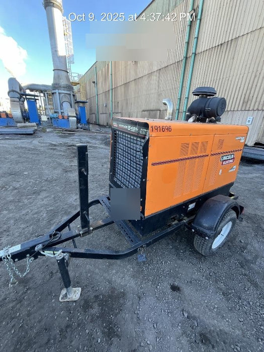 2021 Lincoln Electric Vantage 549X Ready Pak 3, ORANGE (includes trailer, cable rack, fender light kit)