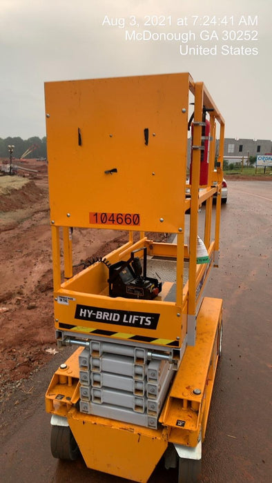 2020 Hy-Brid PS-1930 Pro Series - 19' Scissor Lift, LCS