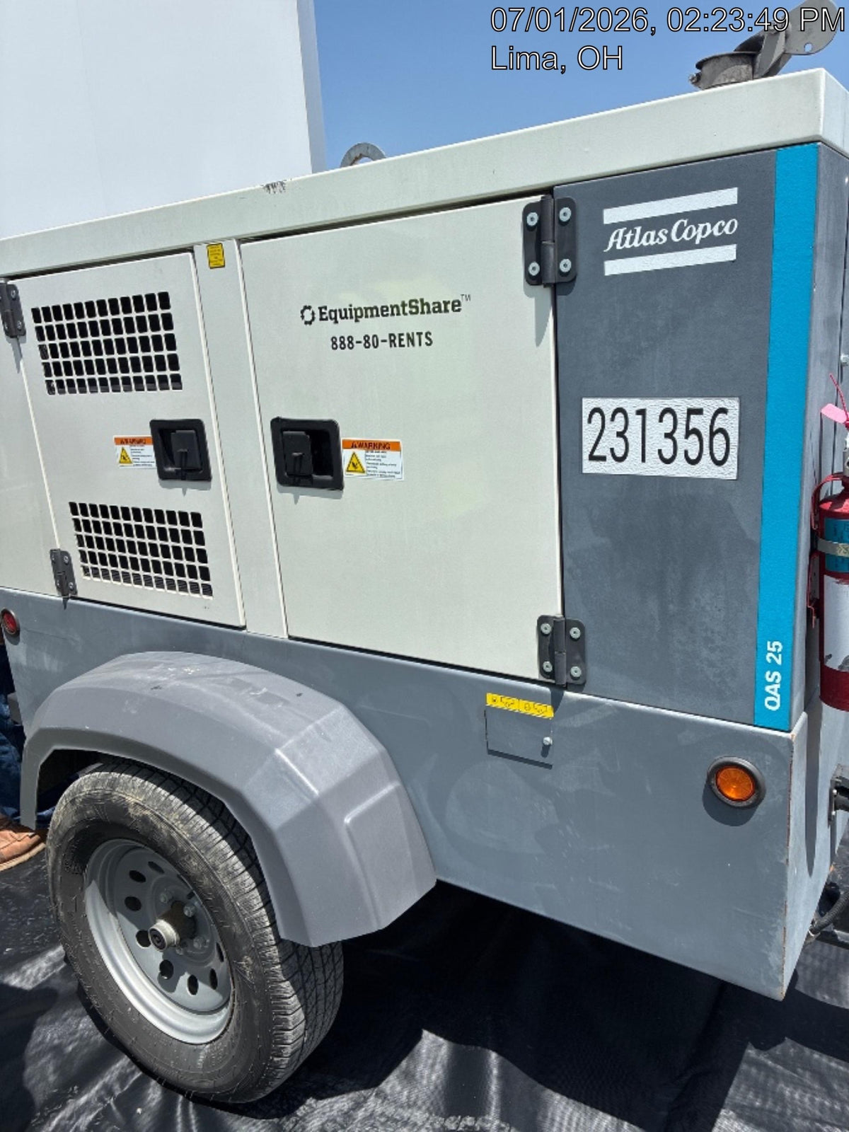 2022 ATLAS COPCO QAS25 CWK
