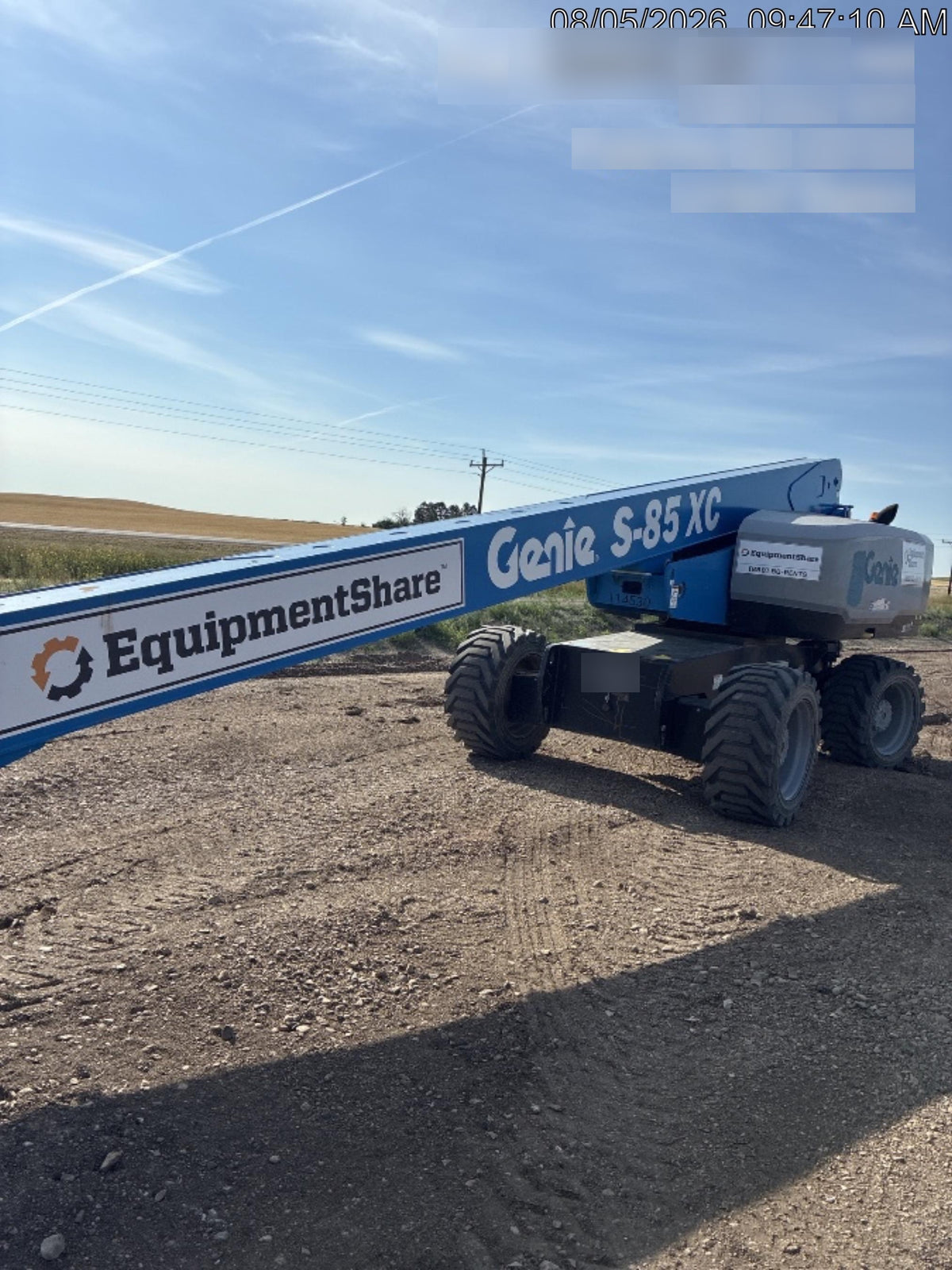 2020 GENIE S-85 XC