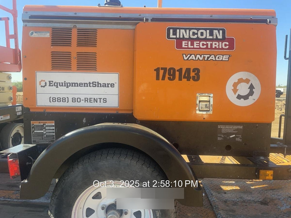 2022 Lincoln Electric LE400 Kubota V1505, Trlr, Cable Rack, Light Kit, ES Decals, T3