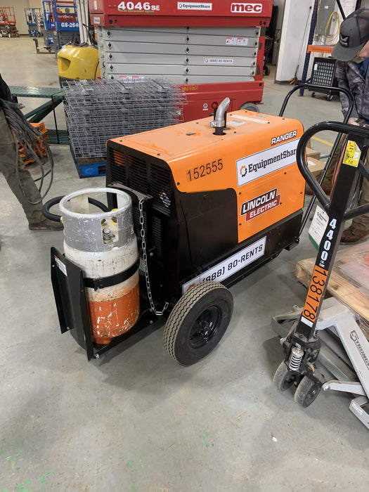 2021 Lincoln Electric Ranger 305 LPG LPG One-Pak (includes undercarriage, tank holder & tank strap) ORANGE