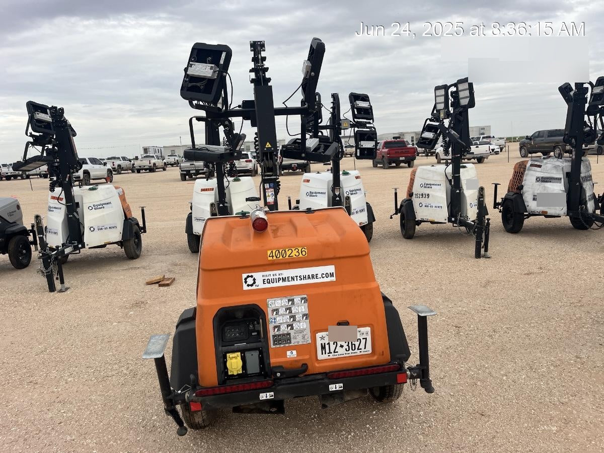 2024 Generac MLT2 Diesel, Flex Switch 120V Input, Powerzone Controller, 
(4) 320W LED Lights, 4kW Generator, 39.9 Gal Fuel Tank, 2" Ball, T3