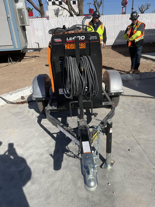 2022 Lincoln Electric LE400 Kubota V1505, Trlr, Cable Rack, Light Kit, ES Decals, T3