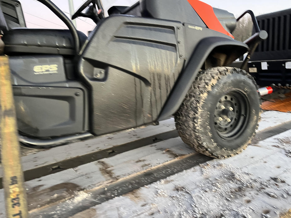 2019 Kubota RTV-XG850WL-H 4wd Utility Cart, Gas, 2 Seat, LED Strobe, Windshield Tempered Glass, Plastic Canopy, Wire Harness Kit, Backup Alarm