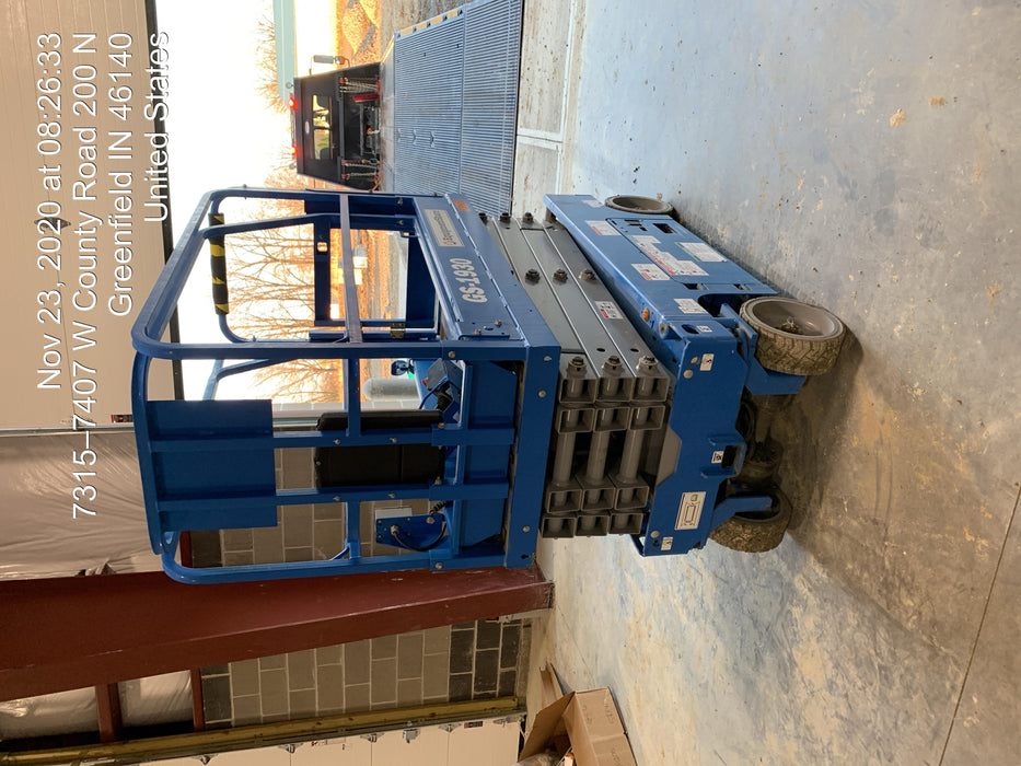 2020 Genie GS-1930 Solid Non Marking Tires, Beacon, Folding rails with half height swing gate