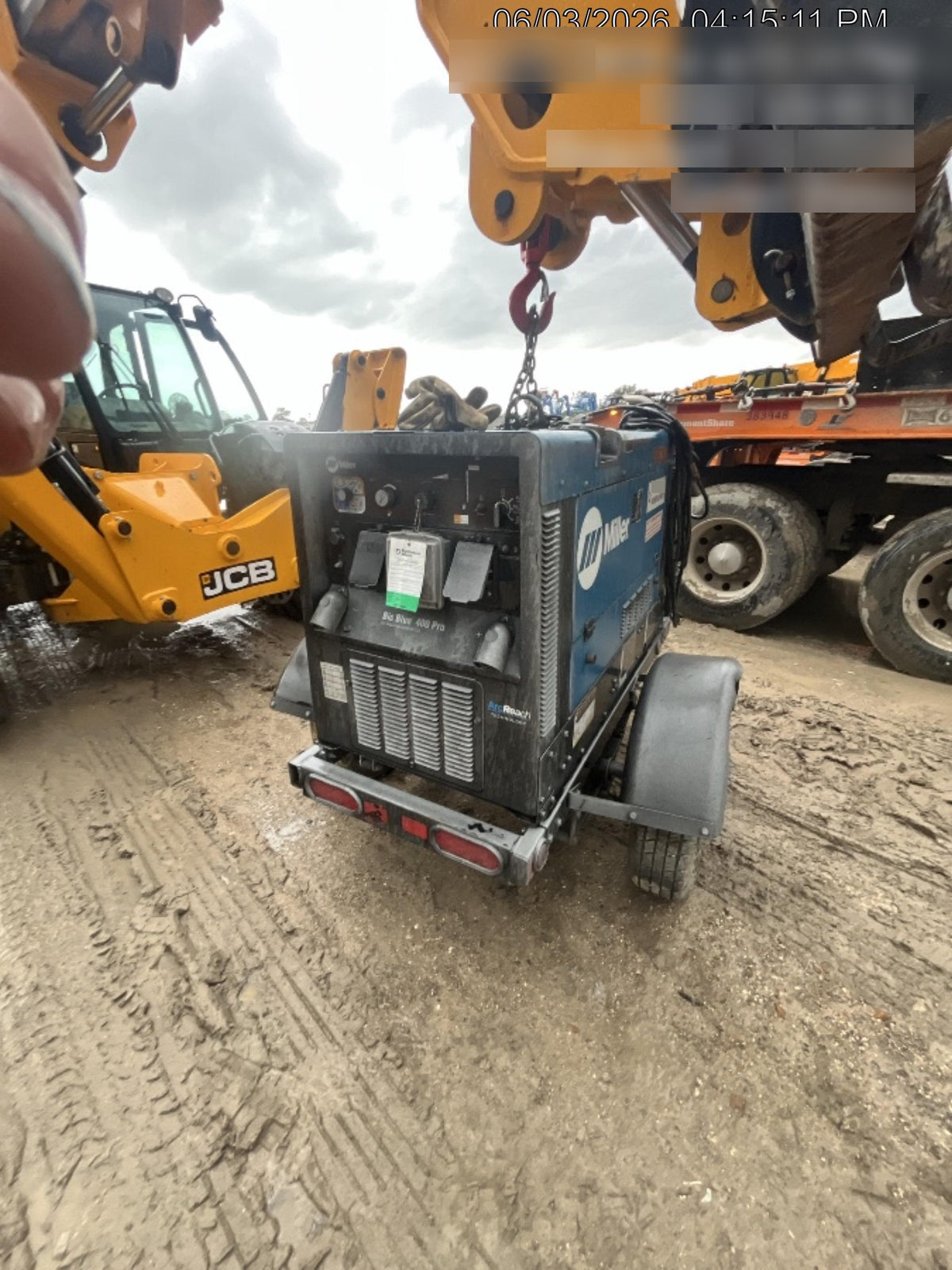 2025 MILLER ELECTRIC BIG BLUE 400