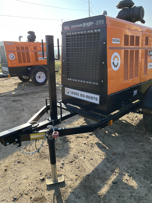 2021 Lincoln Electric Vantage 549X Ready Pak 3, ORANGE (includes trailer, cable rack, fender light kit)