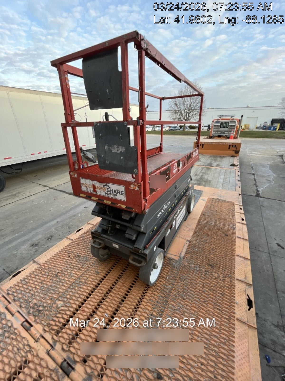 2016 Skyjack SJIII-3226 26' Electric Scissor Lift