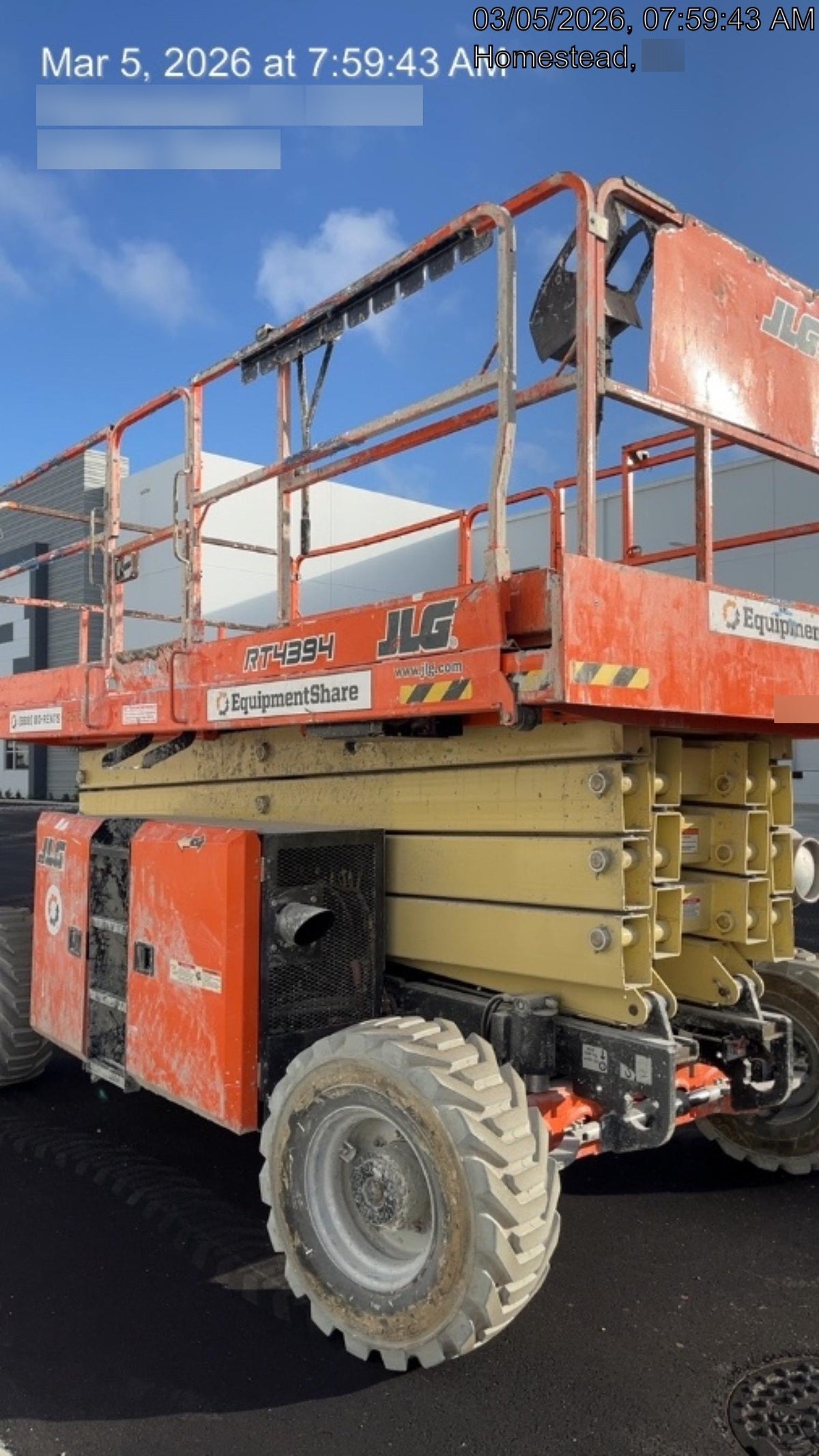 2022 JLG 4394RT