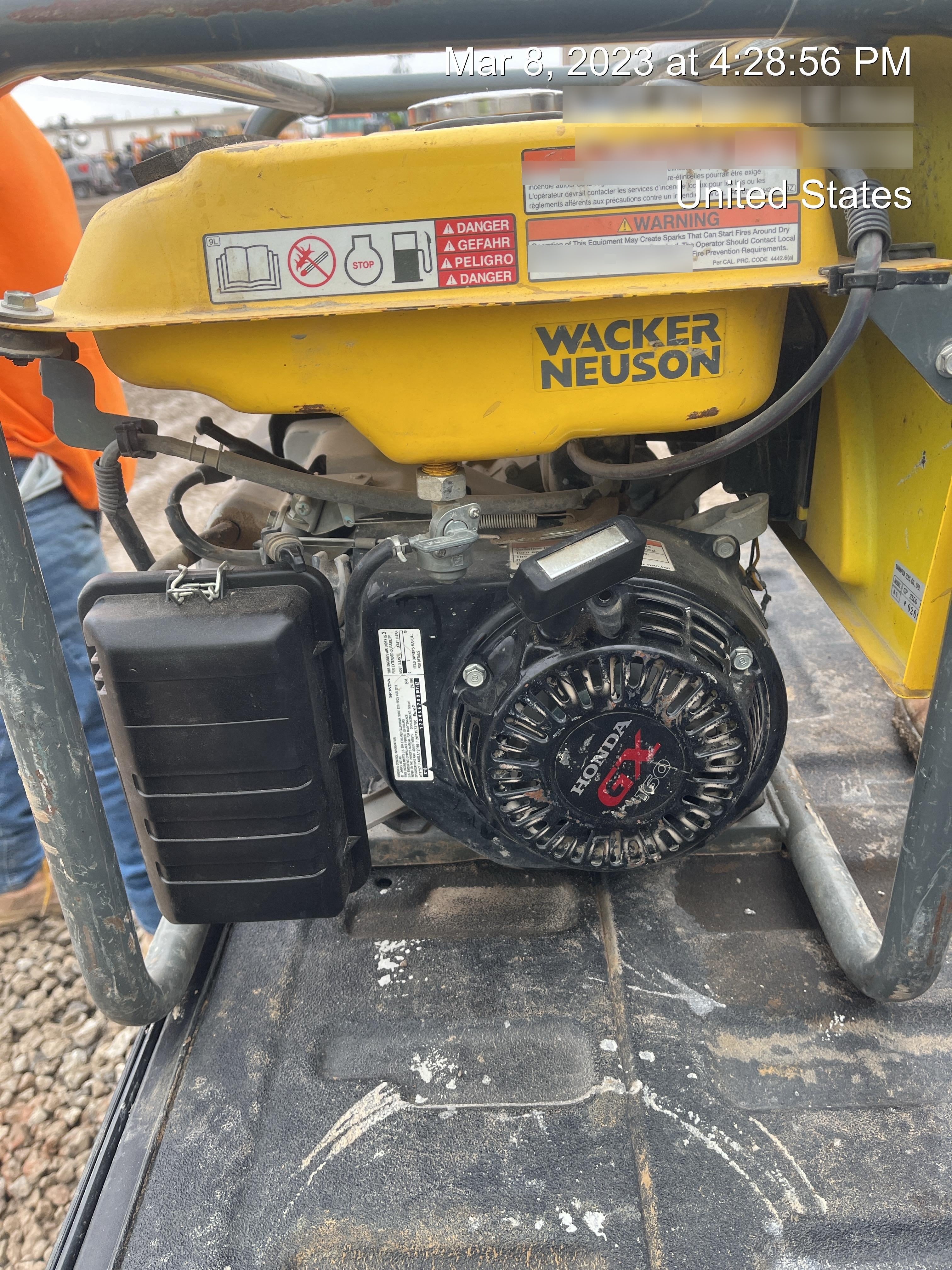 2019 WACKER NEUSON GP2500A