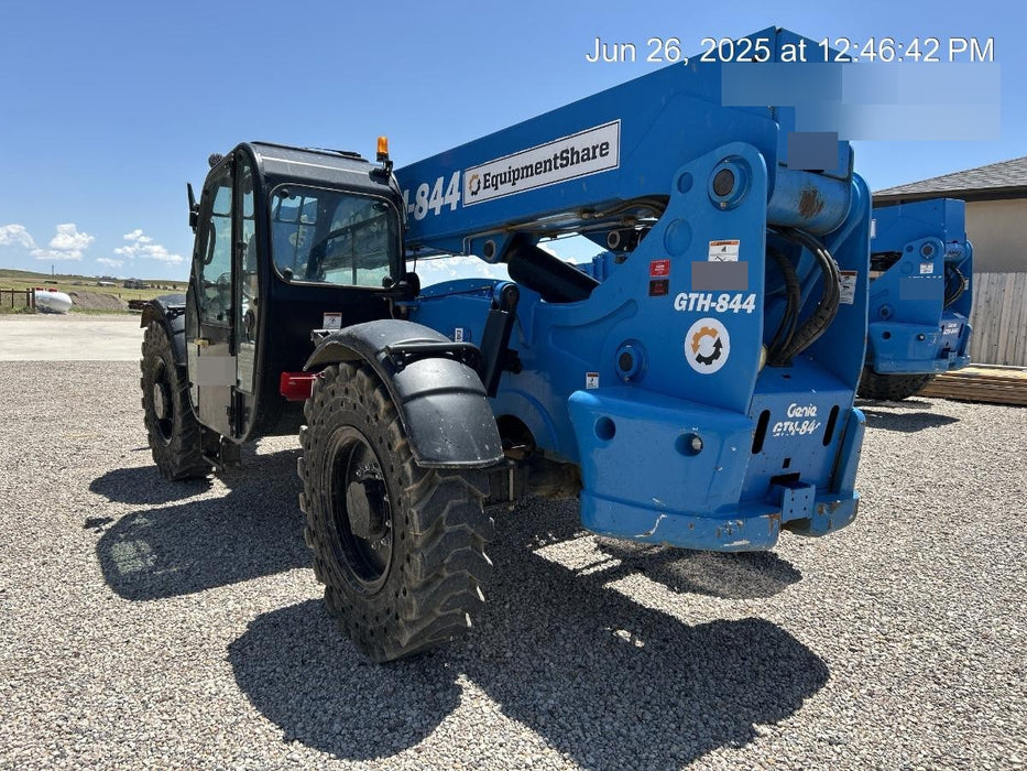 2018 Genie GTH-844 Genie GTH-844 w/Enclosed Cab w/HVAC, Work Lights, Solid Tires, Beacon, 60" Carriage and Forks