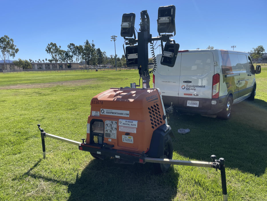 2023 Generac MLT2 Diesel, Flex Switch 120V Input, Powerzone Controller, (4) 320W LED Lights, 4kW Generator, 39.9 Gal Fuel Tank, 2" Ball, T3