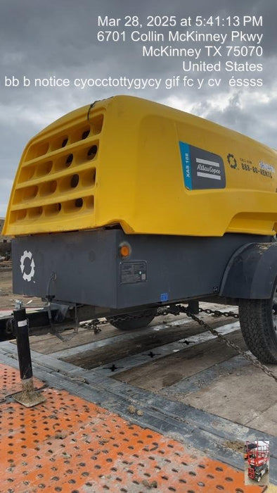 2023 ATLAS COPCO XAS188 CWK