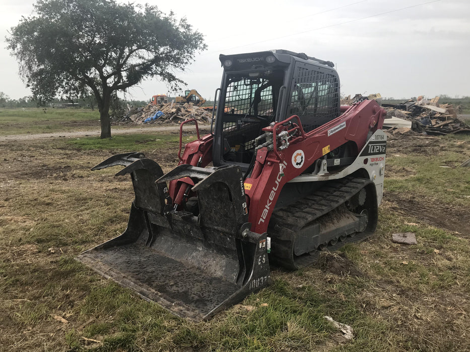 2020 Takeuchi TL12V2-CRH Cab, Rubber Track, & HF