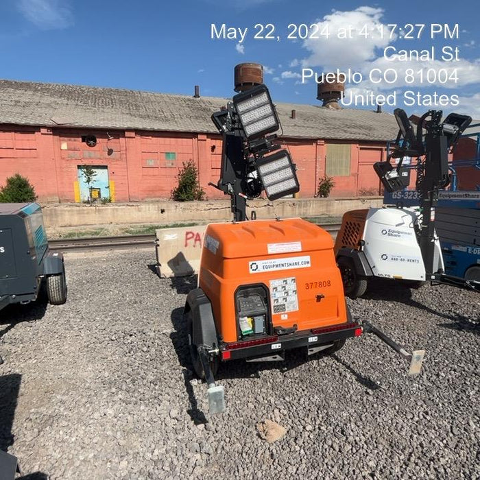 2023 Generac MLT2 Diesel, Flex Switch 120V Input, Powerzone Controller, 
(4) 320W LED Lights, 4kW Generator, 39.9 Gal Fuel Tank, 2" Ball, T3