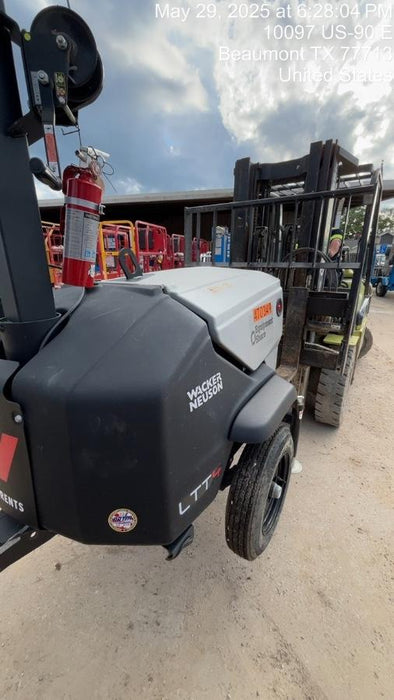 2024 Wacker Neuson LTT4 Diesel, Kohler KDW702, Deep Sea Controller, Auto Start, LED 320W, Bypass Outlet, T3