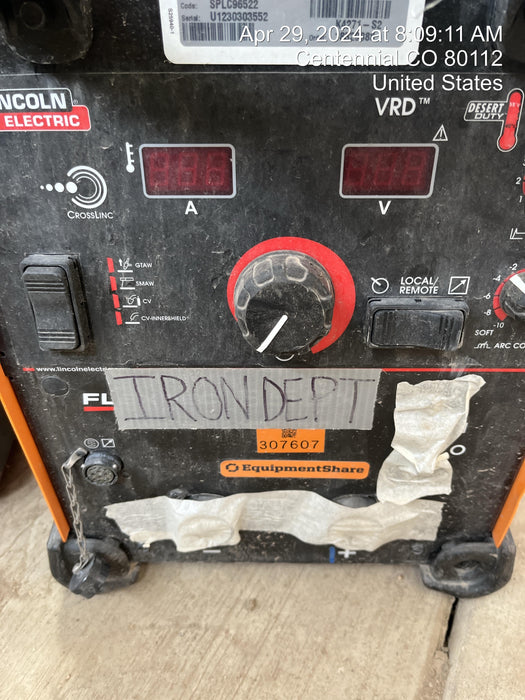 2023 LINCOLN ELECTRIC FLEXTEC 350X