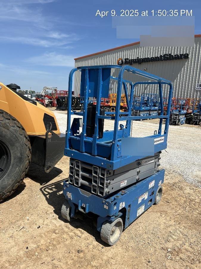 2019 Genie GS-1930 Fixed Rails with Chain Entry