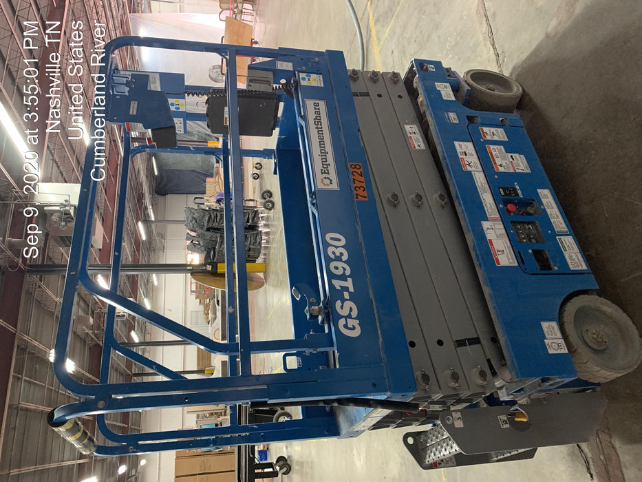 2020 Genie GS-1930 Fixed rails with chain entry gate - Pre A92.20