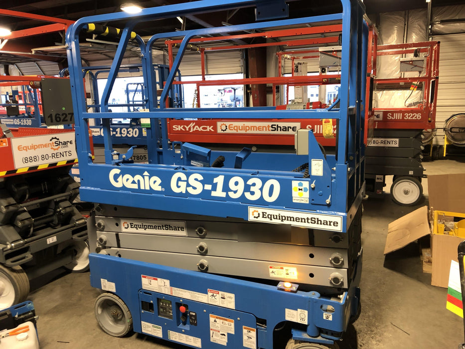 2018 Genie GS-1930 Genie GS-1930 w/Fixed Rail, Chain Entry