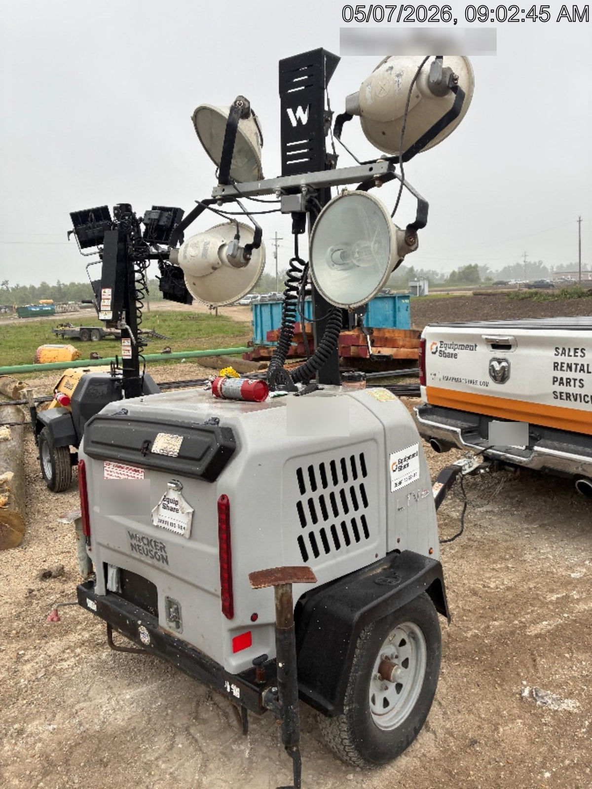2018 Wacker Neuson LTV6L-MH Wacker Neuson LTV6K Mobile Light Tower