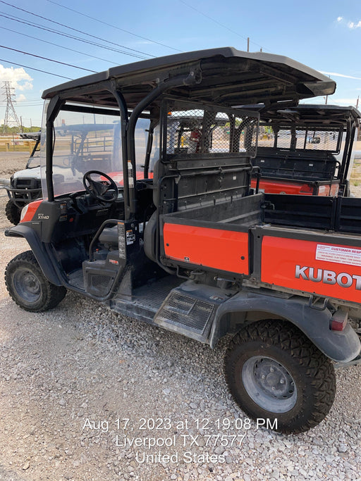 2021 Kubota RTV-X1140WL-H Canopy, Diesel, 4 Passanger, Windshield, Mirror, Backup Alarm, Beacon