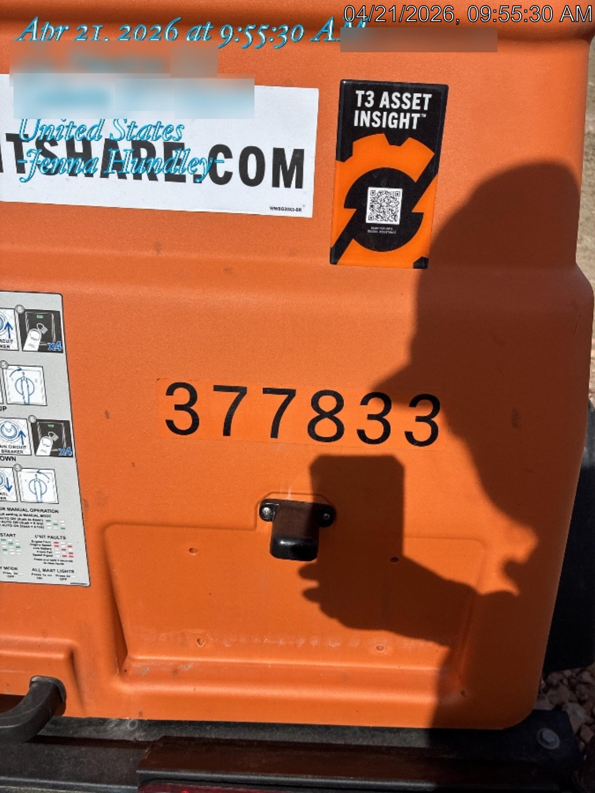 2023 Generac MLT2 Diesel, Flex Switch 120V Input, Powerzone Controller, 
(4) 320W LED Lights, 4kW Generator, 39.9 Gal Fuel Tank, 2" Ball, T3