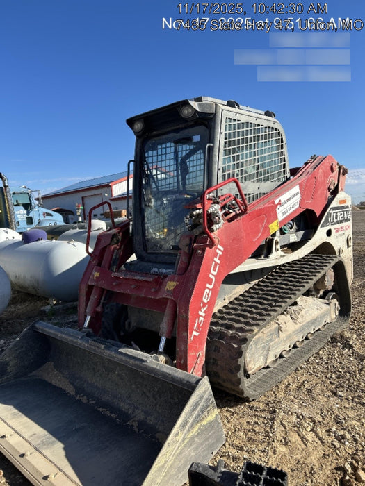 2020 Takeuchi TL12V2-CRH Cab, Rubber Track, & HF