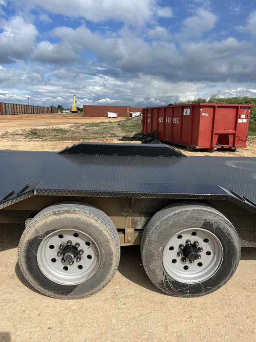 2024 TEXAS PRIDE TRAILERS 21' Lowboy Gravity Tilt Bed 14K Bumper Pull Trailer