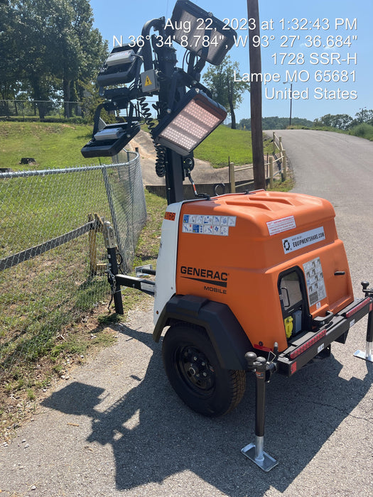 2023 Generac MLT2 Diesel, Flex Switch 120V Input, Powerzone Controller, (4) 320W LED Lights, 4kW Generator, 39.9 Gal Fuel Tank, 2" Ball, T3